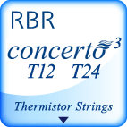 RBR concerto T12 and T24 Thermistar strings