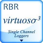RBR virtuoso3 Single Channel Loggers