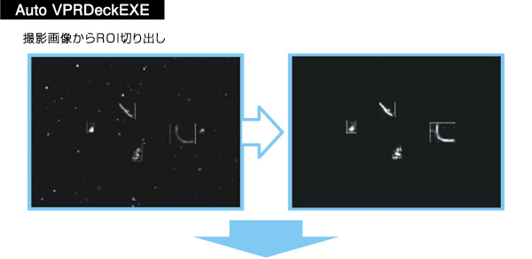 Auto VPRDeckEXE　撮影画像からROI切り出し